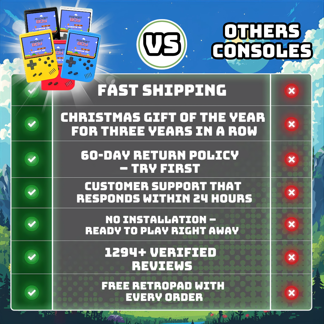 Comparision pocketboy